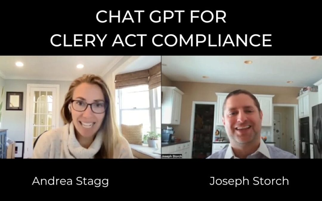 Chat GPT for Clery Act Compliance?